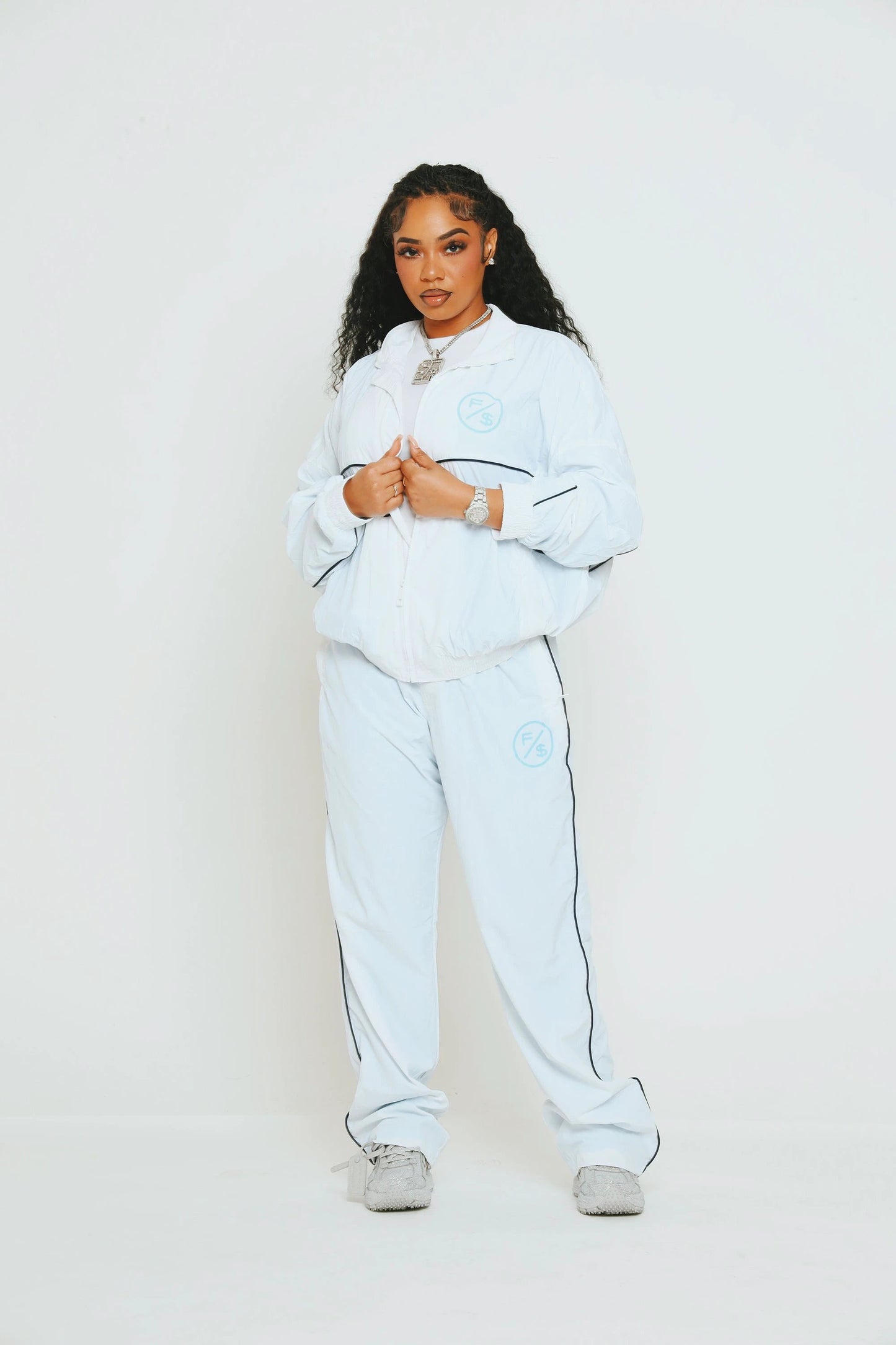 MOTION Nylon Jacket (White) by Fly Supply Co