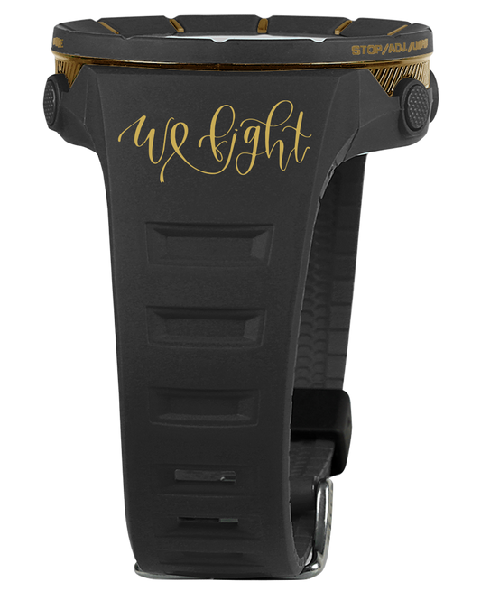 We Fight - Gold/Black Coliseum by Rockwell Time