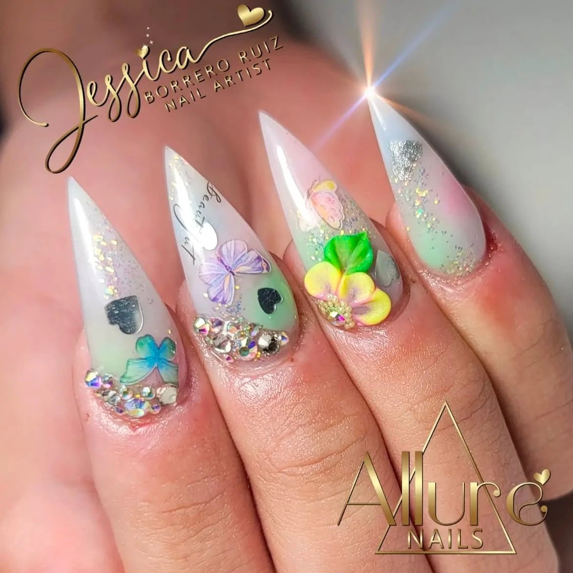 3D 100% Kolinsky Nail Art Brush– Elevate Your Nail Art with Precision & Detail by Allure Nails PR