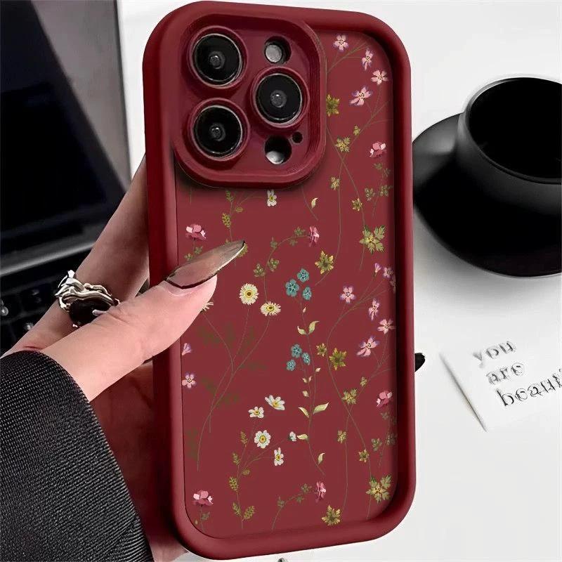 Line Flower Phone Case by GJG Denim