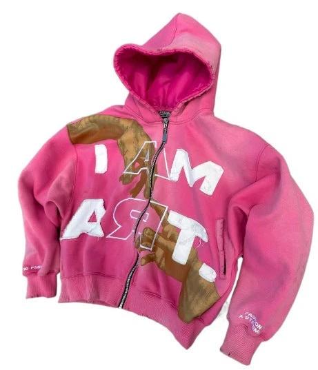 Niche Pullover Outer Wear Hooded Top Men by GJG Denim