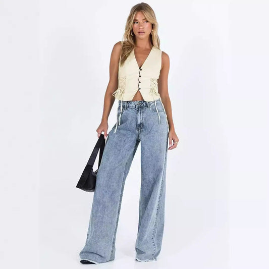 Leisure Wide Leg Denim by GJG Denim