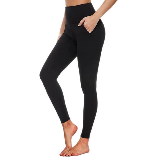 Contracting High Elastic Slimming High Waist Leggings by GJG Denim