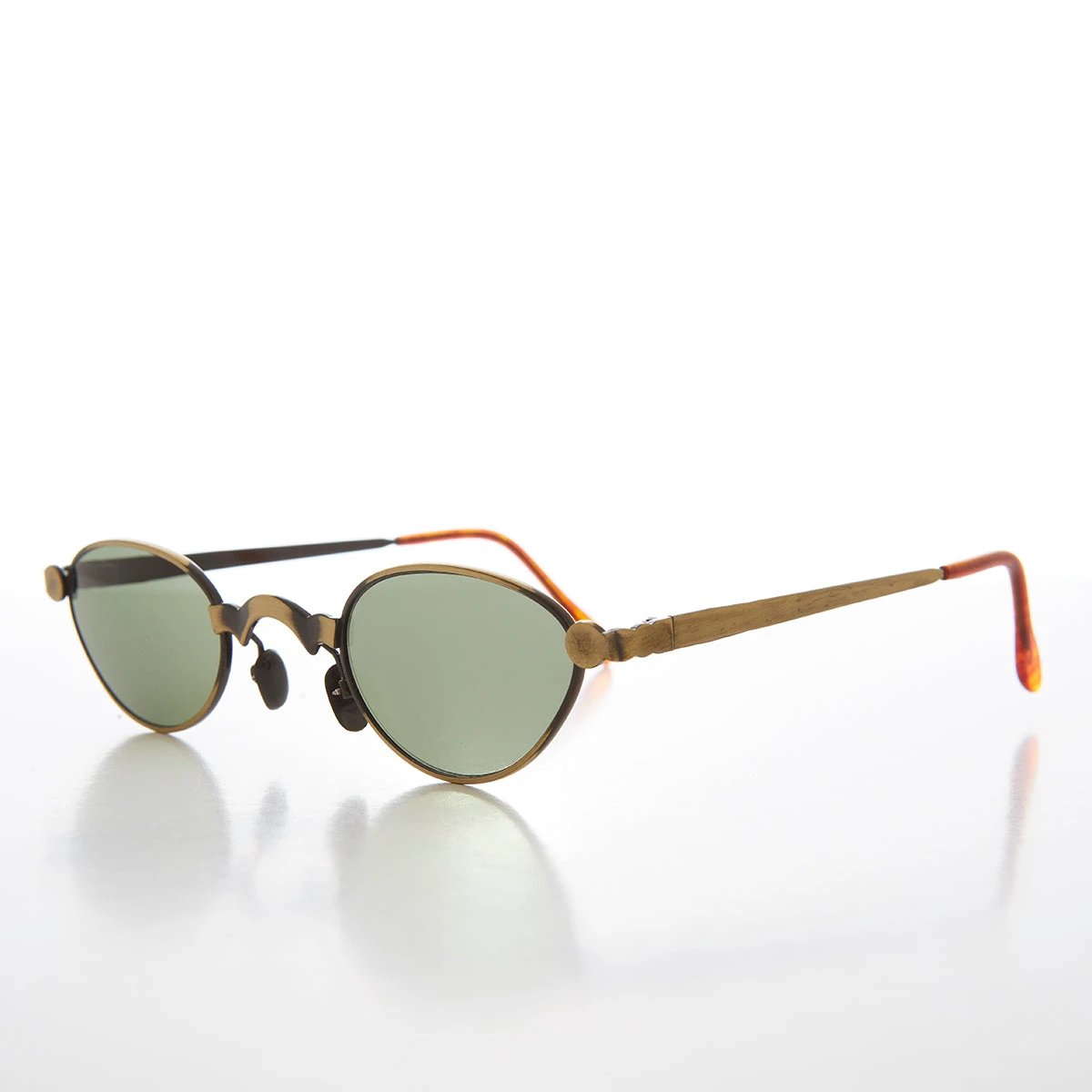 Unique 90s Steampunk Sunglass Unisex Futuristic - Petar by Sunglass Museum