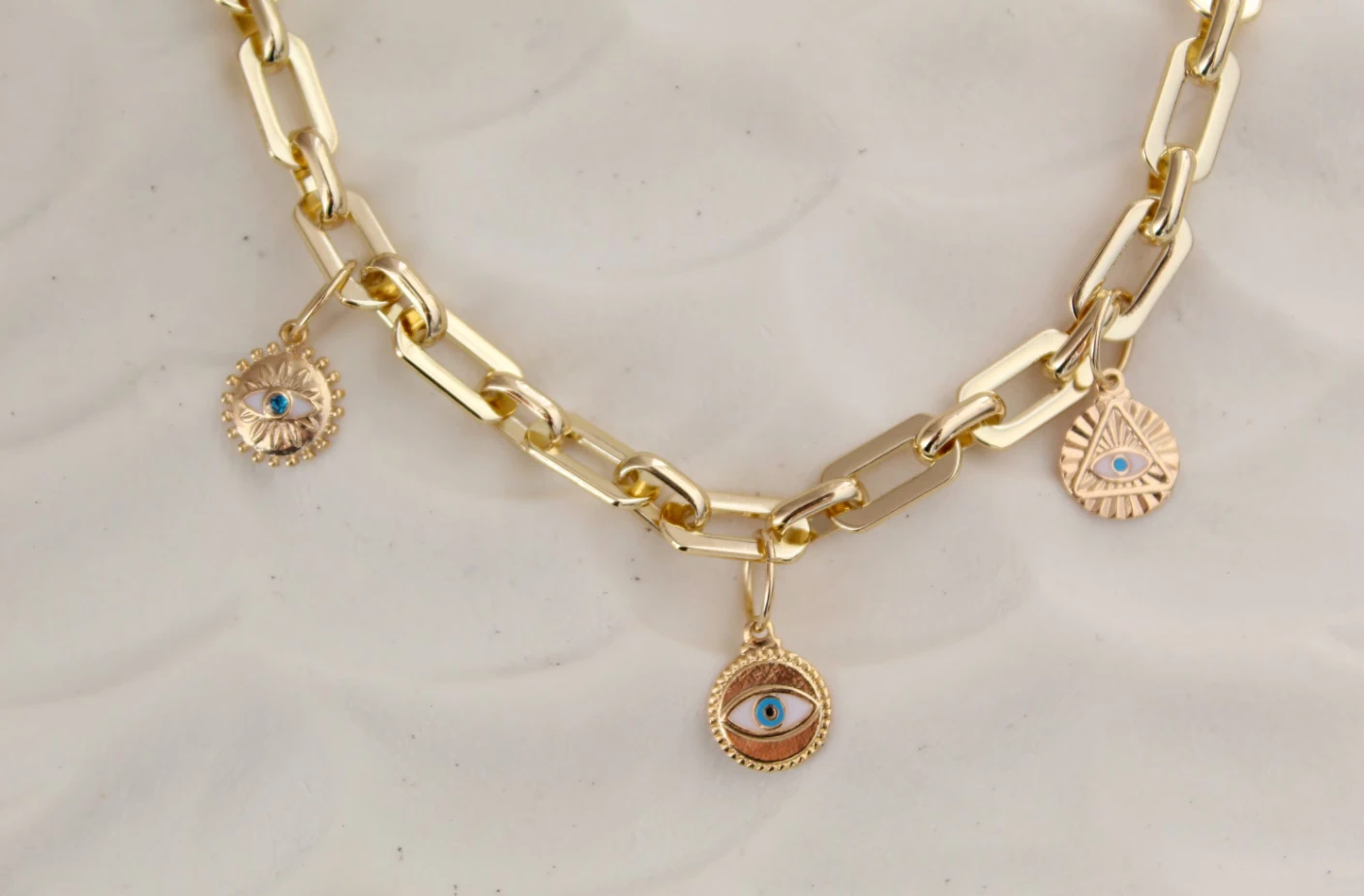 Gold Coin Medallion Necklace by Views & Co