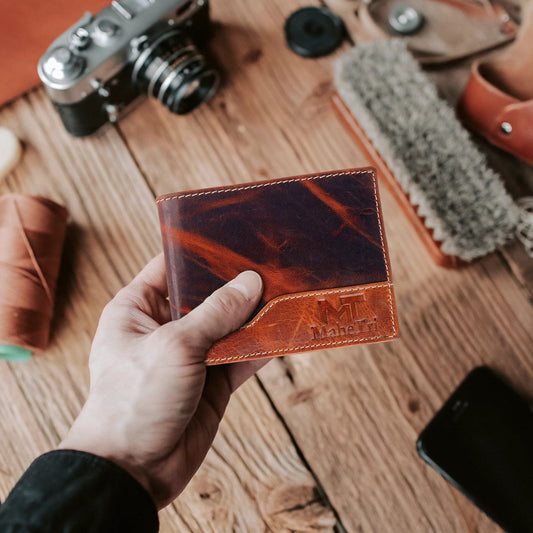 Morgan Bi-fold Wallet by Classy Leather Bags
