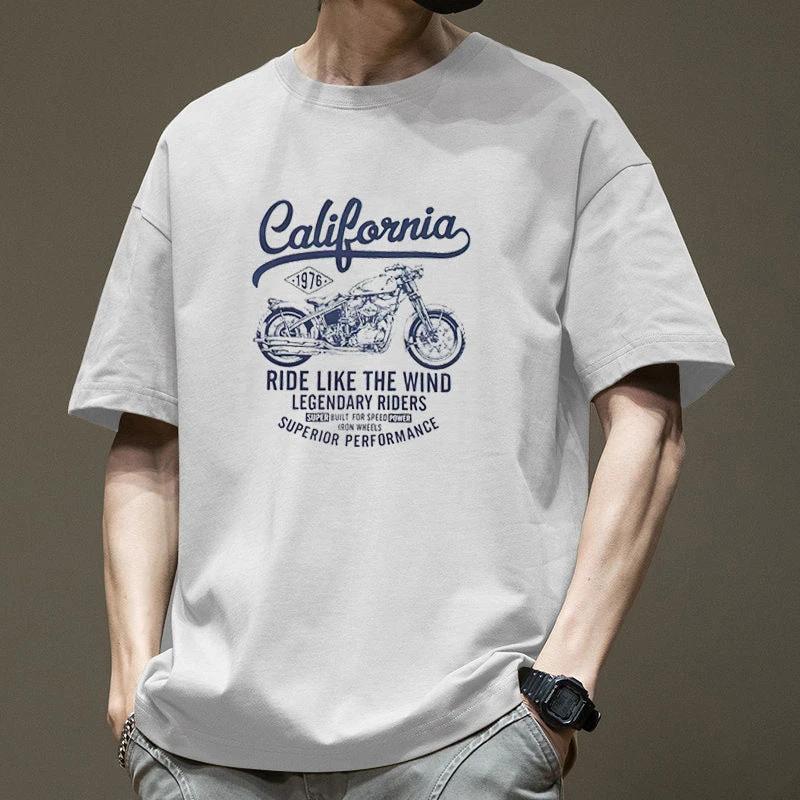 Men's Half-sleeve T-shirt by GJG Denim