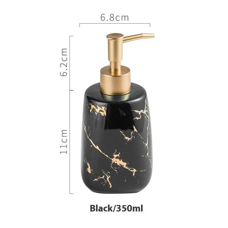 Bathroom Ceramic Storage Bottle by GJG Denim