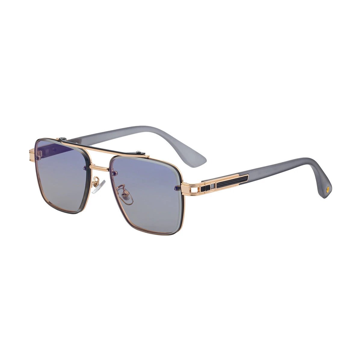 Men's Fashionable Square-frame Sunglasses by GJG Denim