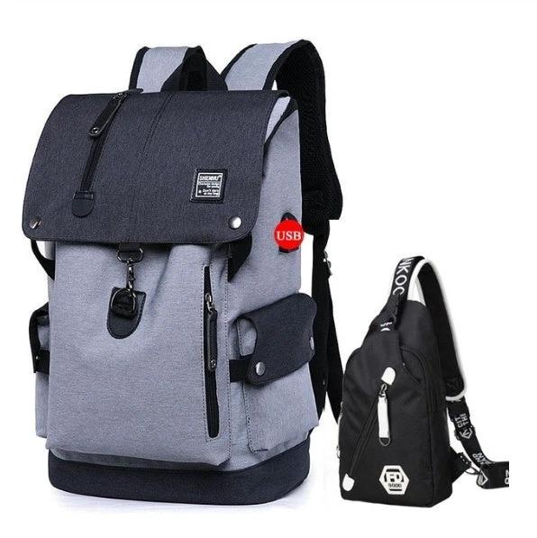Men's Travel Bagpack/Laptop Bag by GJG Denim