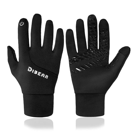 Men's Warm Keeping Anti-slip Touch Screen Gloves by GJG Denim