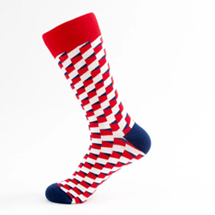 Men's Casual Cotton Socks by GJG Denim