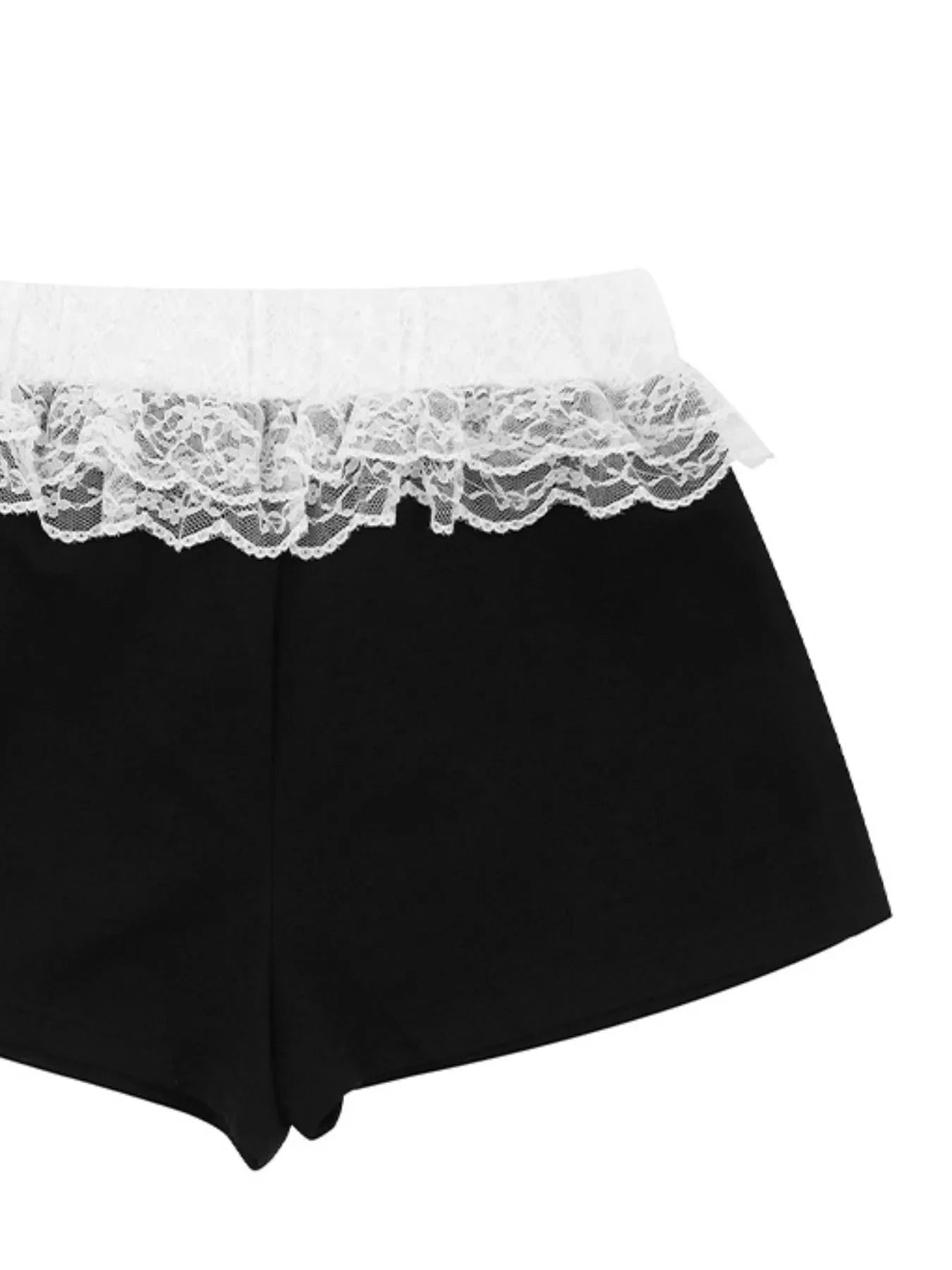 Lace Detail Shorts by Lady Ros