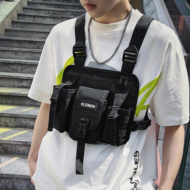 Casual Tactical Chest Bag For Men by GJG Denim