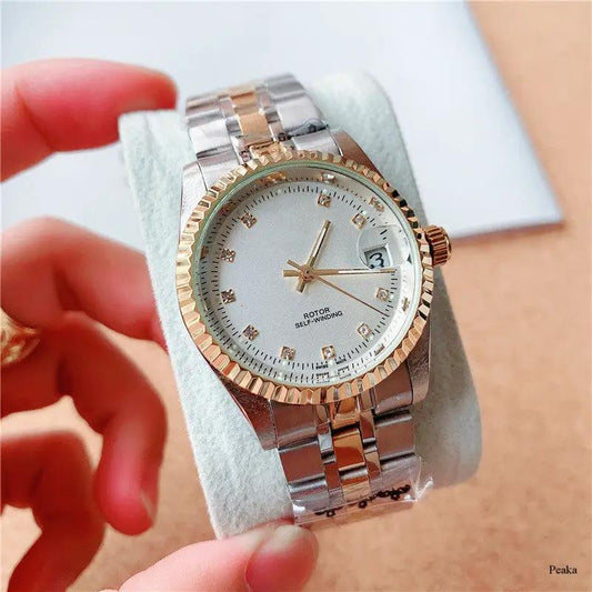 Stainless Steel Mechanical Watch For Men by GJG Denim