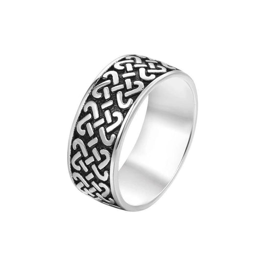 Men's Titanium Steel Ring by GJG Denim