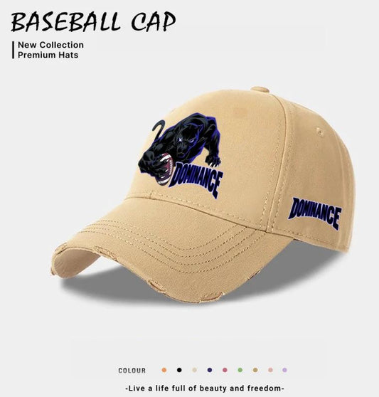 Men's Casual "Dominance" Baseball Cap by GJG Denim