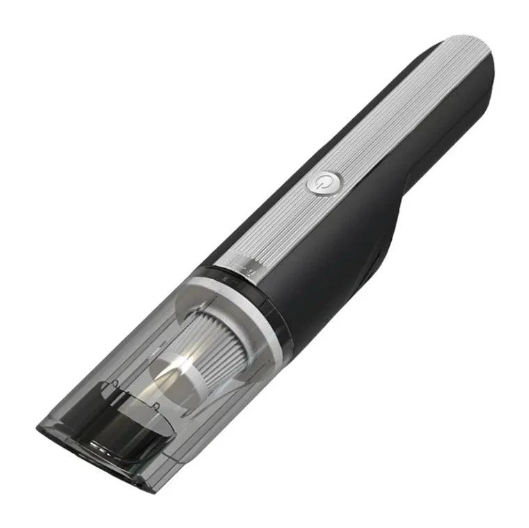 Wireless Silver Car Vacuum Cleaner Wireless Car With Strong Suction Handheld Vacuum Cleaner Small Mini Rechargeable Home Vacuum Cleaner by GJG Denim
