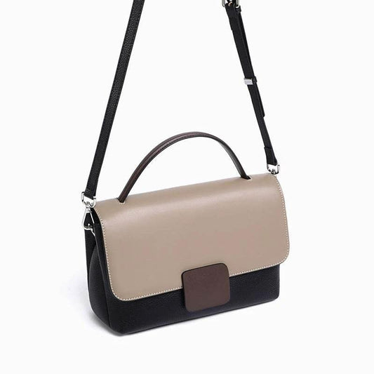 Leather Messenger Women's All-match Shoulder Fashion Handbag by Zara-Craft