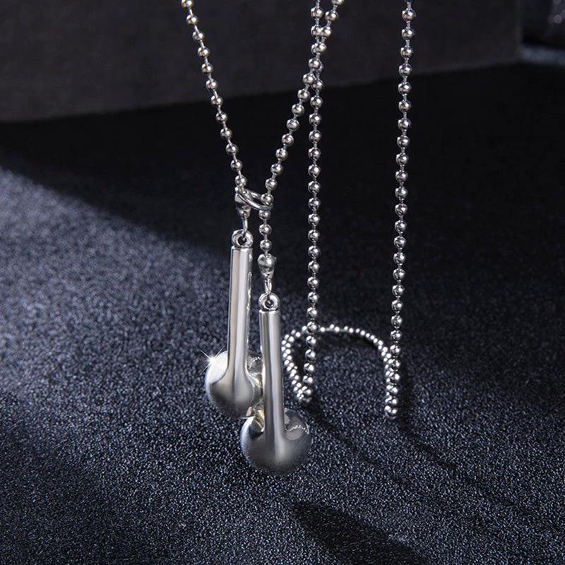 Wired Headset Earphone Adjustable Chain For Men by GJG Denim