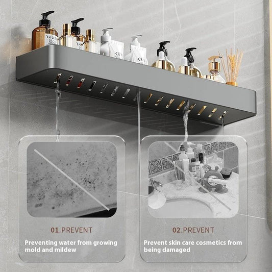 Bathroom Wall-mounted Storage Rack by GJG Denim