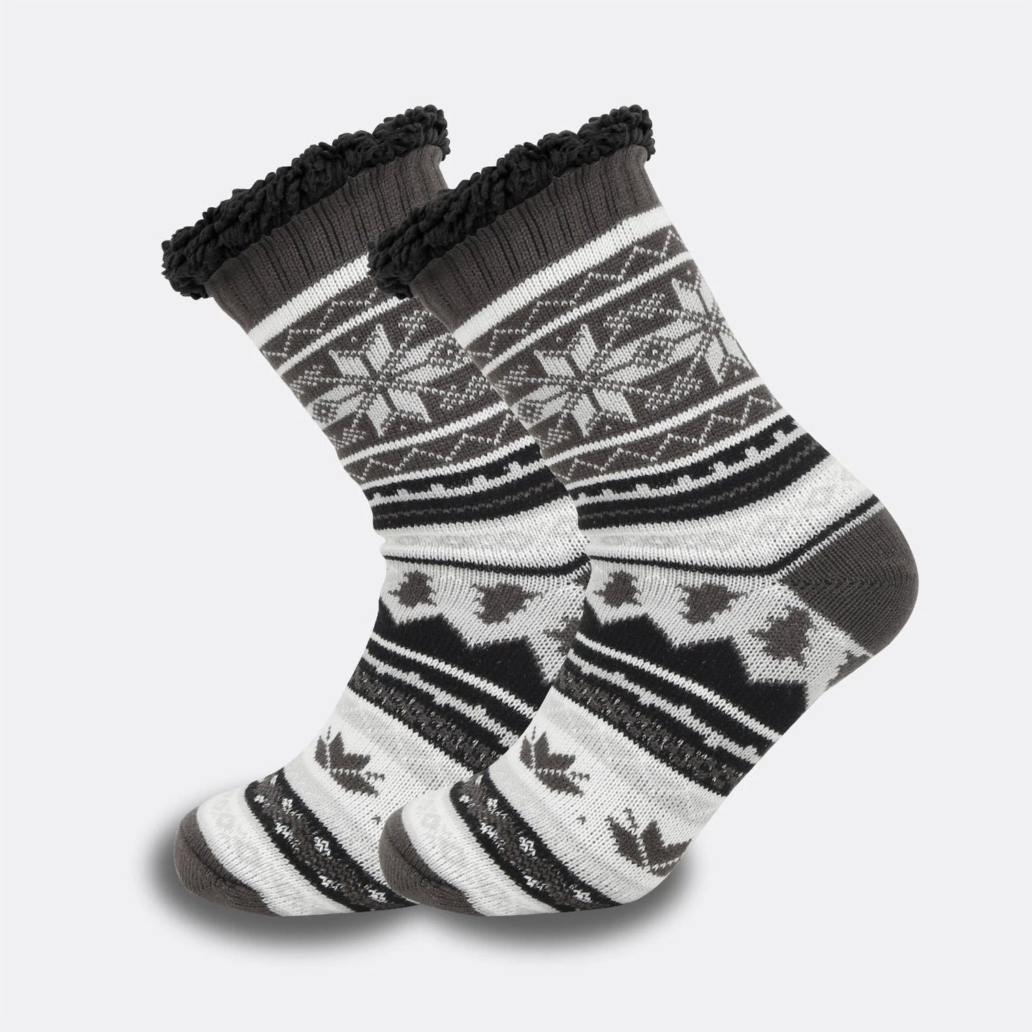 Men's Thick Warm Non-slip Room Socks by GJG Denim