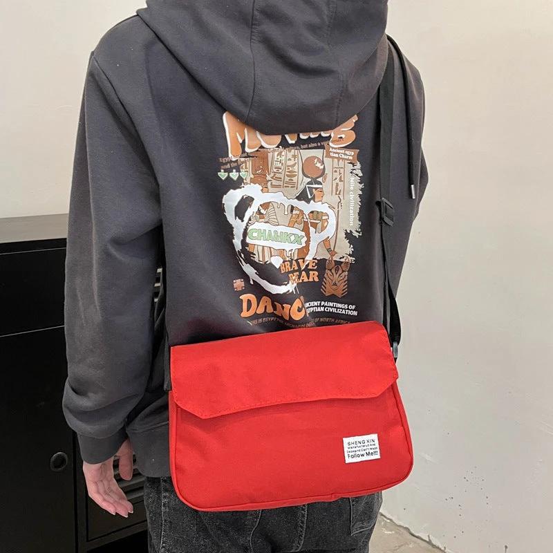 Men's Messenger Small Flap Bags by GJG Denim
