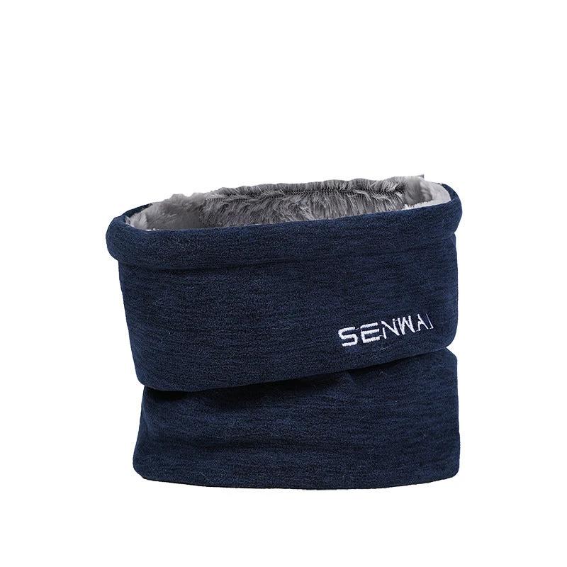 Men's Cold Proof And Warm Wind Proof Wool Hat or Neck Warmer by GJG Denim