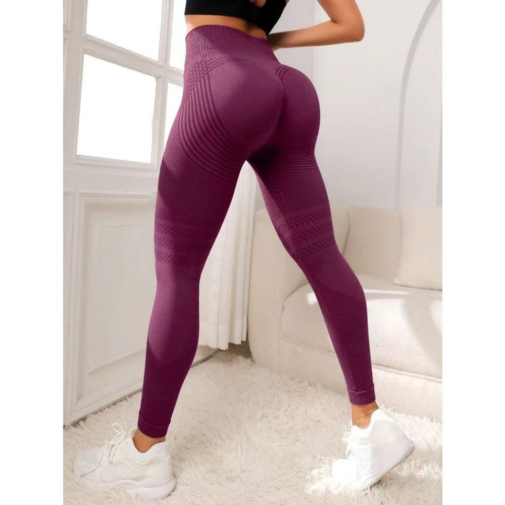 High-waisted Yoga Pants Fitness Leggings by GJG Denim