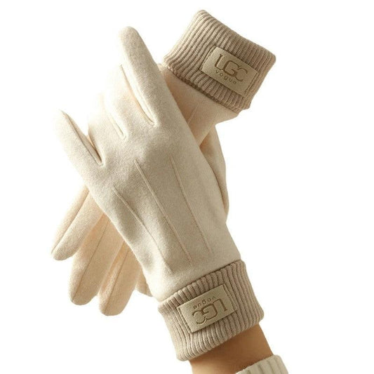 Cashmere-look Men's Winter Thermal Gloves by GJG Denim