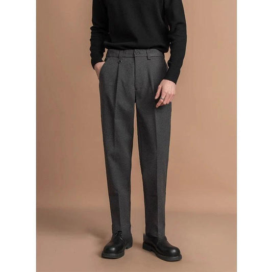 Men's Versatile Business Casual Straight Pants by GJG Denim