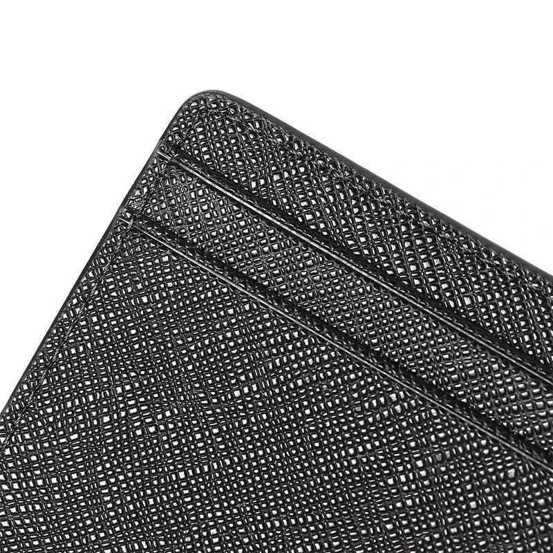Cross-pattern Multi Function Card Holder For Men by GJG Denim