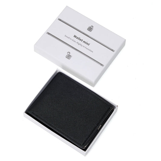 Ultra-thin Premium PU Anti-theft Swiping Large Capacity Multiple Card Slots Men's Wallet by GJG Denim