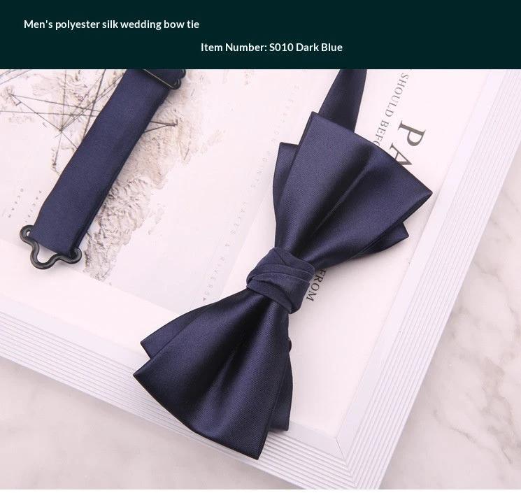 Men's Polyester Bow Tie by GJG Denim