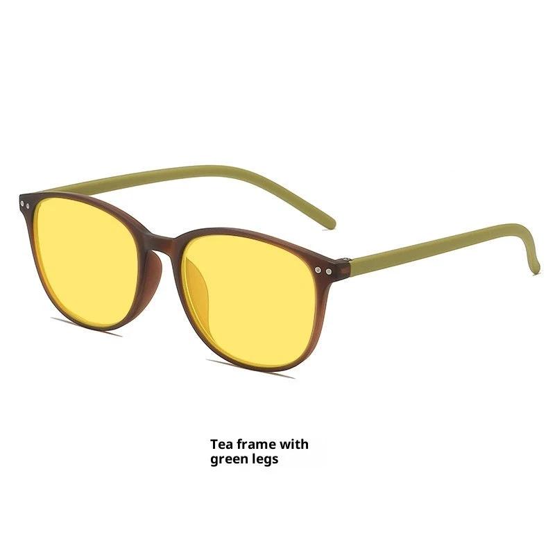 Retro Night Vision Anti-blue Light Glasses For Men by GJG Denim