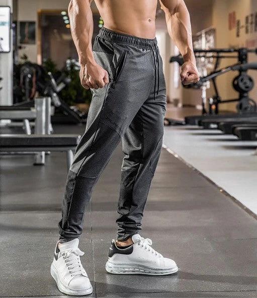 Men's Elastic Breathable Sweat Absorbent Quick Dry Sweatpants by GJG Denim