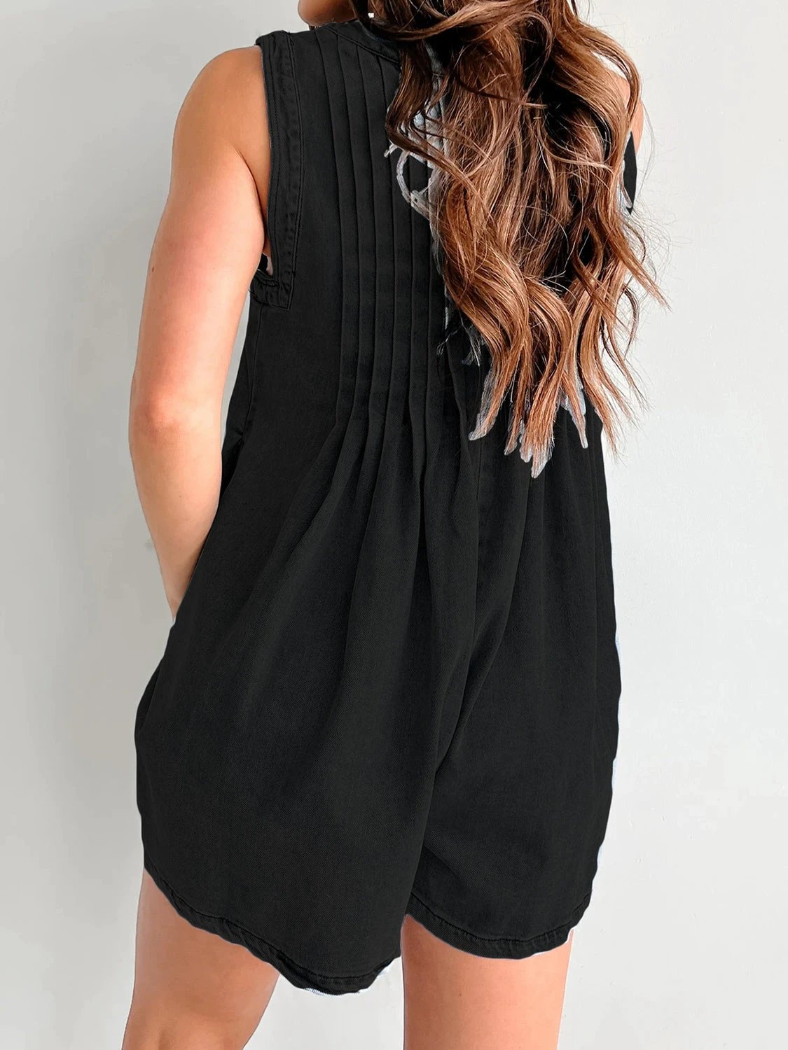 Tied Romper with Pockets by Lady Ros