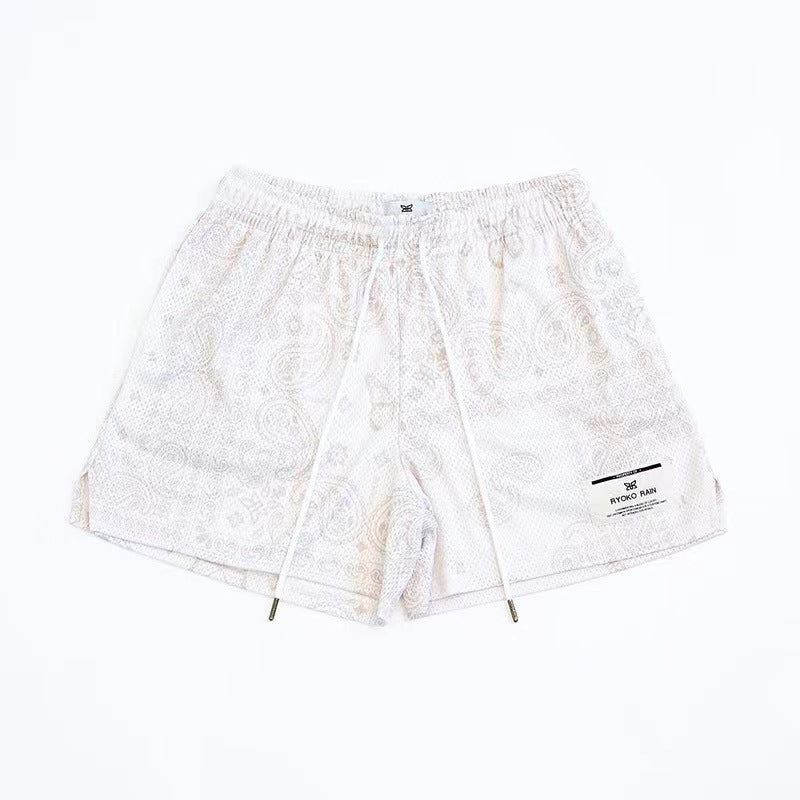 Shorts For Men And Women In Summer Casual Mesh Breathable And Loose Fitting by GJG Denim