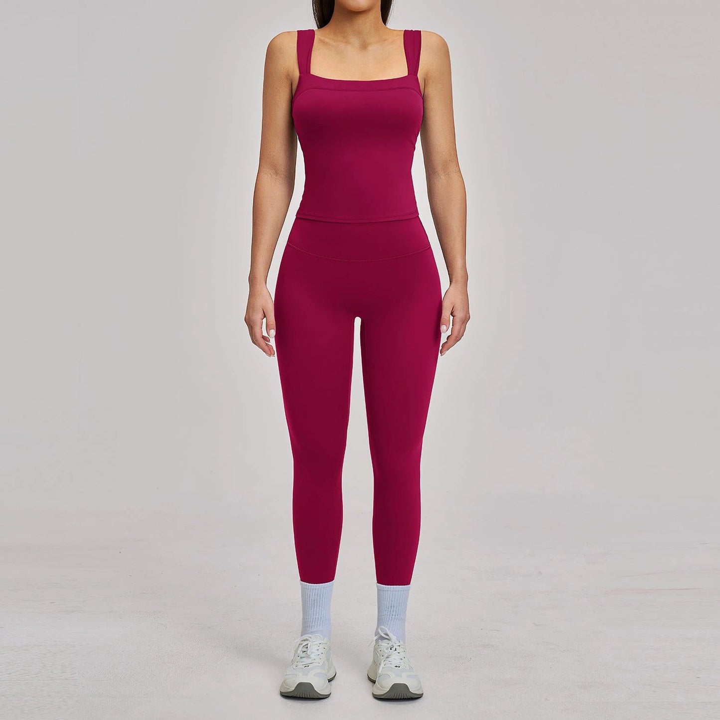 Sports Fitness Set Yoga Outfit Set Womens by GJG Denim