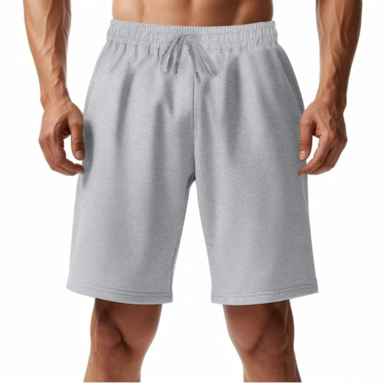 Men's Casual Drawstring Shorts by GJG Denim