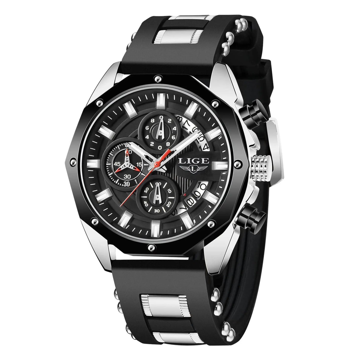 Men's Waterproof Watche by GJG Denim