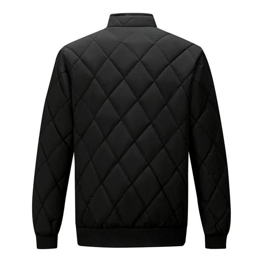 Men's Stand Collar Trendy Warm-keeping Cotton-padded Jacket by GJG Denim