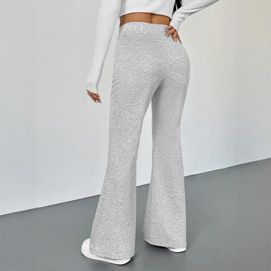 Women's Casual Daily Hot Girl Slim Fit Bootcut Trousers by GJG Denim