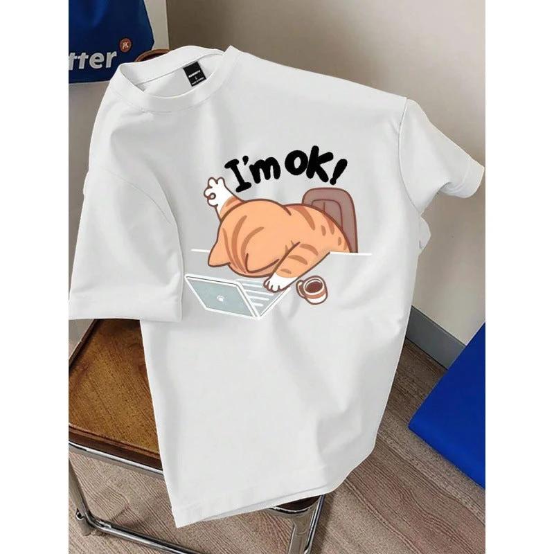 Men's "I'm Okay" T-shirt by GJG Denim