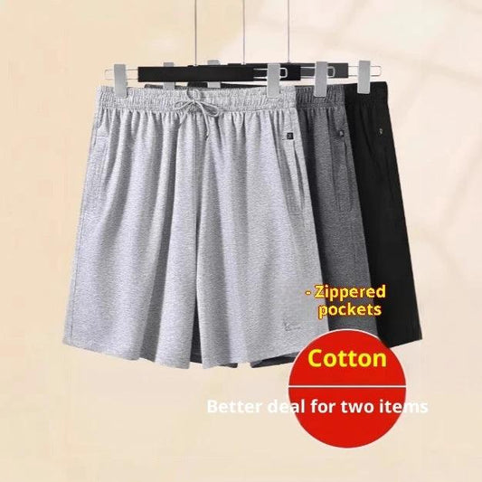 Thin Pure Cotton Casual Shorts For Men by GJG Denim