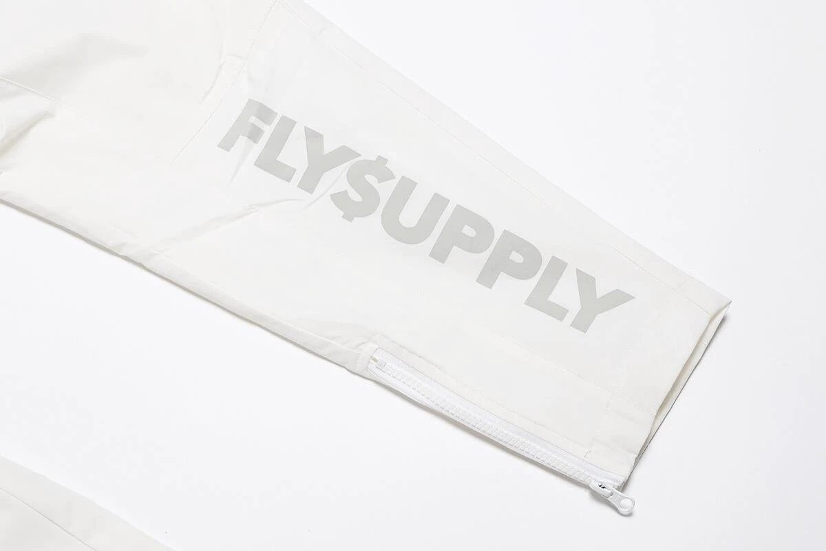 Happy Pockets Jogger (White) by Fly Supply Co
