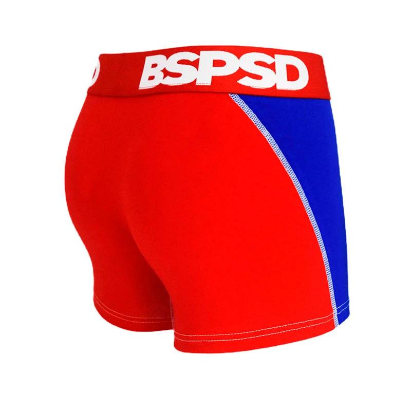 Men's Color-blocked Boxer Briefs by GJG Denim