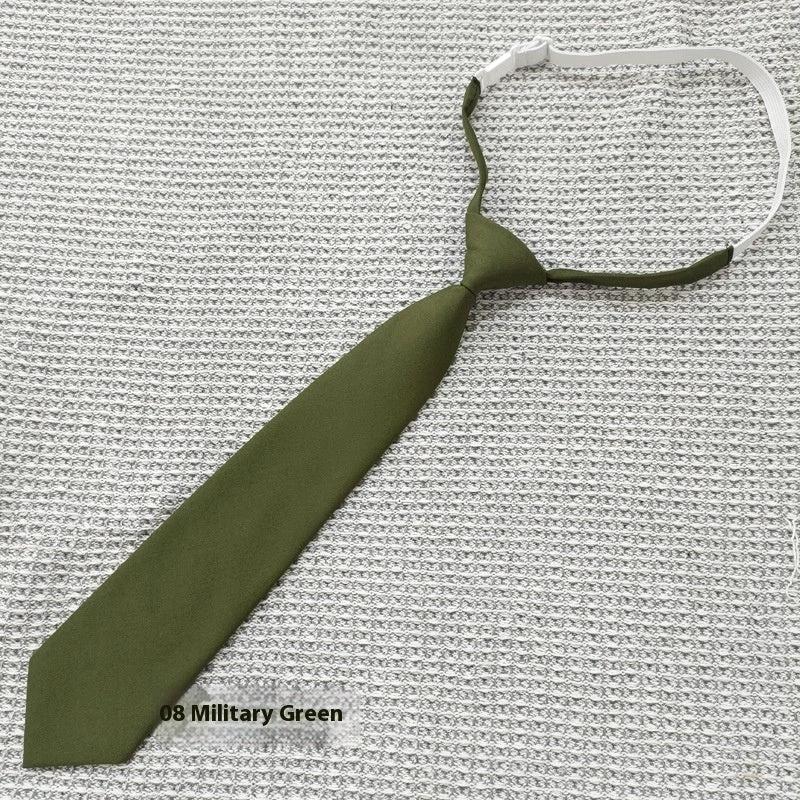 Solid Color Tie For Men by GJG Denim