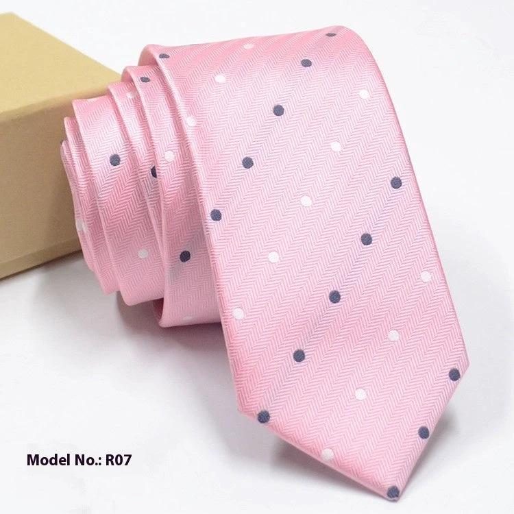 Men's Fashion Exquisite Jacquard Tie by GJG Denim