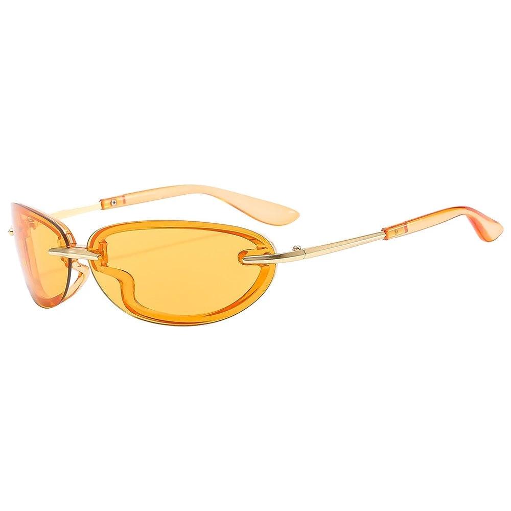 Fashion Plastic Sports Glasses Sunglasses by GJG Denim